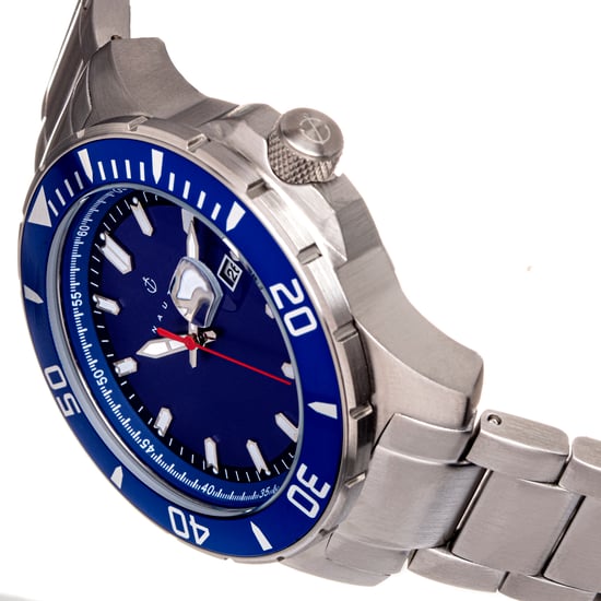 Nautis Admiralty Pro 200 Bracelet Watch w/Date