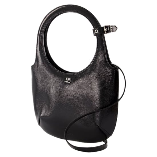 Holy Purse - Courreges - Leather - Black - Image 2