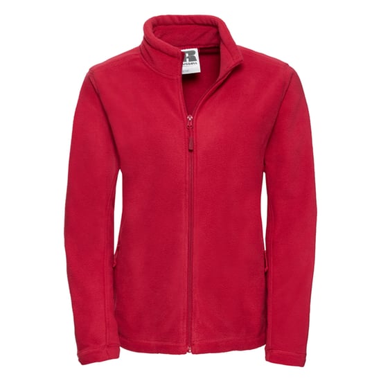 Russell Dames/Dames Full Zip Outdoor Fleecejack (Klassiek rood) - Image 1