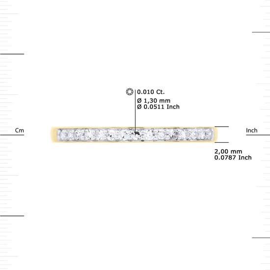 DIADEMA - Ring - Prestige Jewelery - Diamonds - Yellow Gold