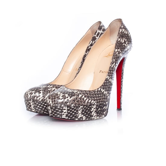 Bianca python platform pumps - Image 1