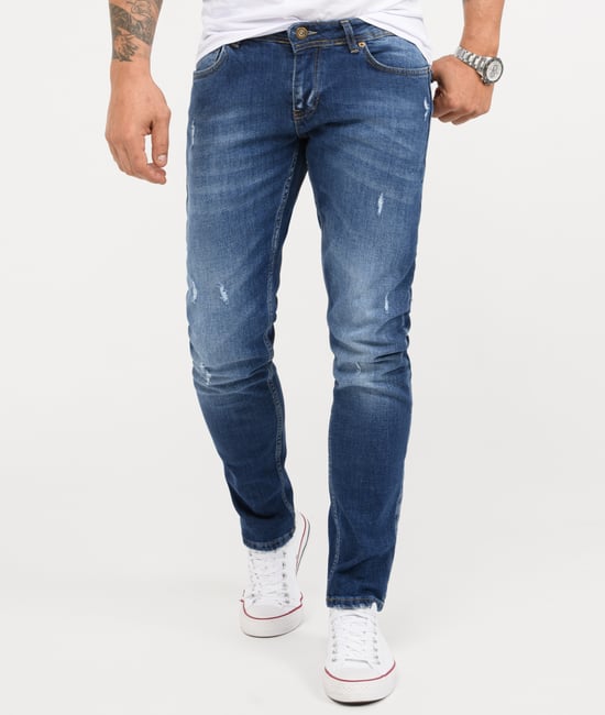 Rock Creek Jeans Blau