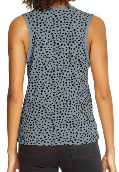 Dames Tanktop met Luipaardprint in Grijs - Image 6