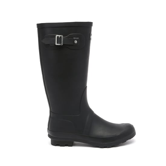 EVER AU Women Goose Tall Gumboots - Black