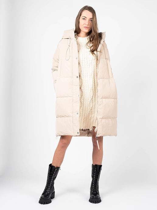 Silvian Heach jas Down Jacket Vrouw beige - Image 2