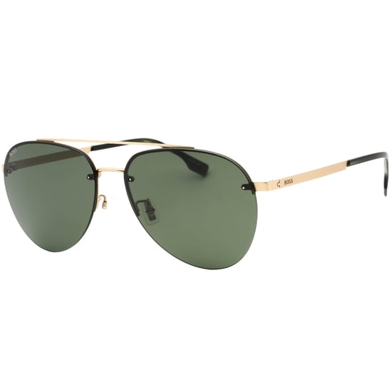 Hugo Boss Green Len Matte Gold Sunglasses