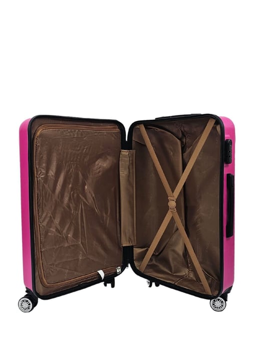 Hard Shell Cabin Suitcase 8 Wheel Luggage Case Travel Bag