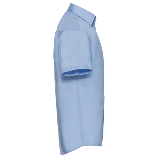 Russell Collection Heren Classic Ultimate Non-Iron Shirt met Korte Mouwen (Heldere lucht) - Image 3