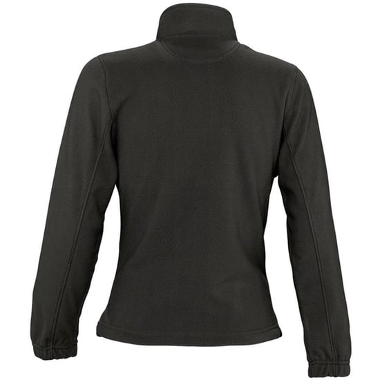 SOLS Dames/dames North Full Zip Fleece Jacket (Zwart) - Image 2