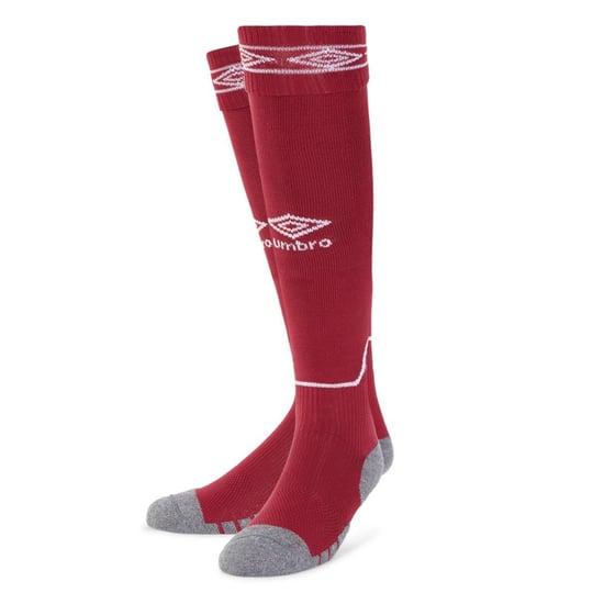 Umbro Childrens/Kids Diamond Football Socks (New Claret/White)