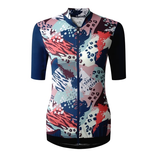 Dare 2B Dames/Dames AEP Stimulus III Animal Print Jersey (Marine/Multikleurig) - Image 1