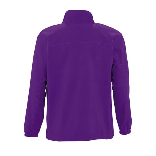 SOLS Heren North Full Zip Outdoor Fleece Jacket (Donkerpaars) - Image 2
