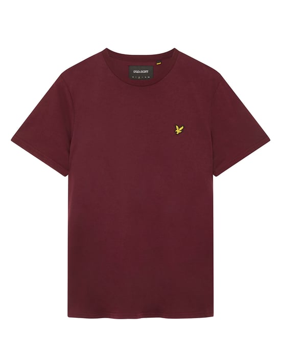 Lyle & Scott Effen T-shirt in Bourgondië - Image 1