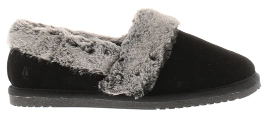 Hush Puppies Ariel Suède Dames Zwarte Pantoffels - Image 2