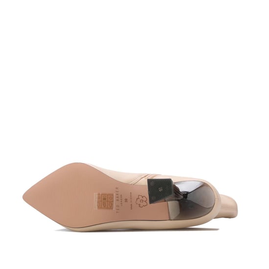 Women's Ted Baker Liya Leather Ankle Boots in Natural