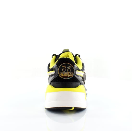 Puma RS-X3 x Emoji Black Lace Up Mens Trainers 374819 01
