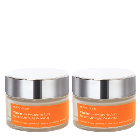 2x Vitamin C + Hyaluronic Acid Hydrabright Night Moisturiser 50ml