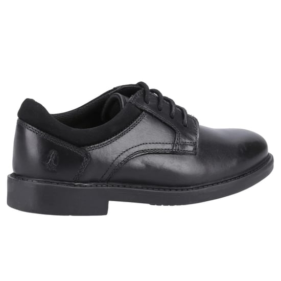 Hush Puppies Jongens Tommy Leren Schoolschoenen (Zwart) - Image 2