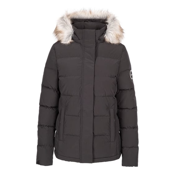 Trespass Dames/Dames Composed DLX Donsjack (Zwart) - Image 1