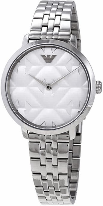 Emporio Armani Dameshorloge Kwarts Zilver - Image 1