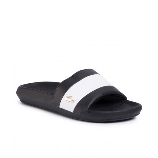 Lacoste Croco 120 3 Zwart Synthetisch Vrouwen Slider 39CFA0036 312 - Image 2