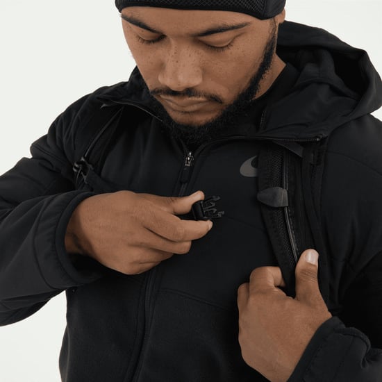 Nike Run Commuter Backpack (Black/Silver)