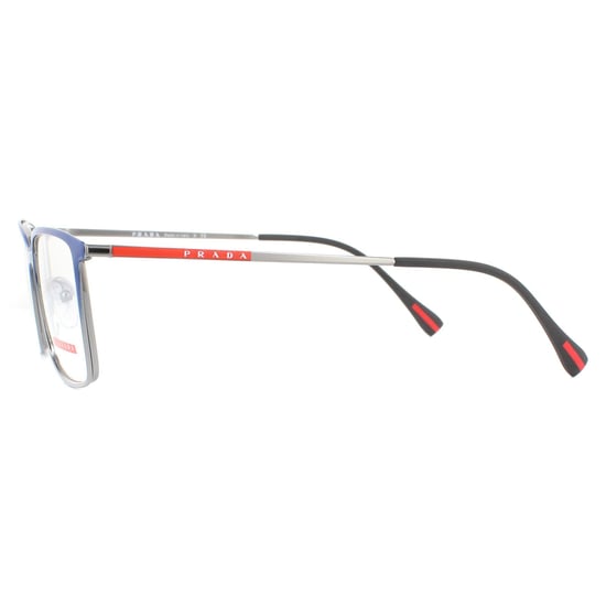 Prada Sport Rectangular Top Blue Gradient Gunmetal Mens  Glasses Frames