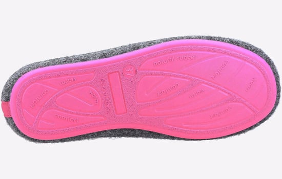 Hush Puppies The Good Dames Pantoffels In Antraciet - Image 4