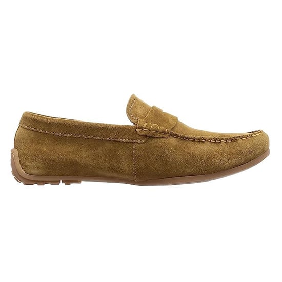 Clarks Reazor Penny Mens Brown Shoes