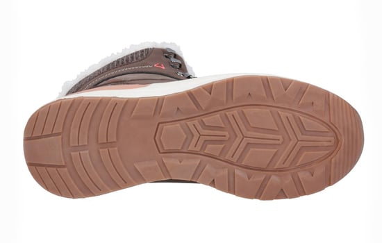 Cotswold Sheephouse Textiel Dames Bruine Wandelschoenen - Image 4