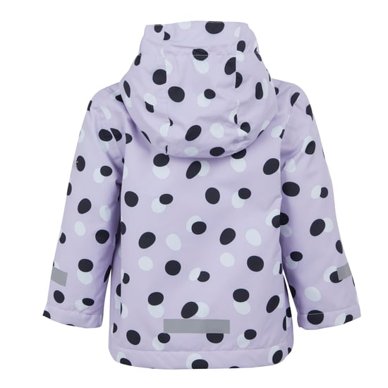 Regatta Shyla de Luipaard Waterdichte Jas voor Kinderen/Kinderen (Lila Vorst) - Image 2