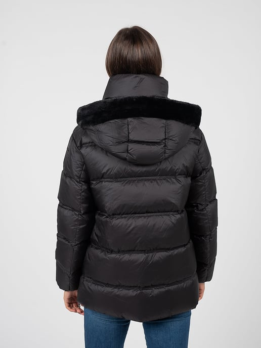 Geox jas Thaina Vrouw zwart - Image 5
