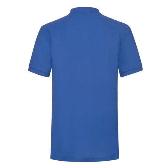 Fruit of the Loom Heren Polycotton Pique Zwaar Poloshirt (Koningsblauw) - Image 2