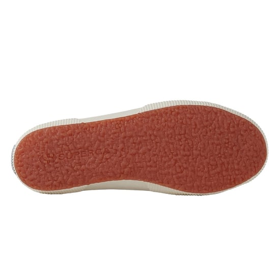 Superga Dames/Dames 2750 Slangenprint Grain Leather Trainers (Optisch Wit) - Image 5