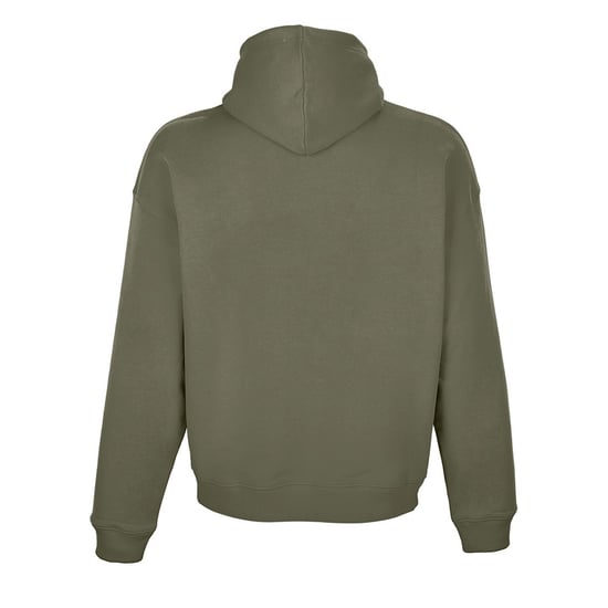 SOLS Unisex Adult Connor Organic Oversized Hoodie (Khaki) - Image 2