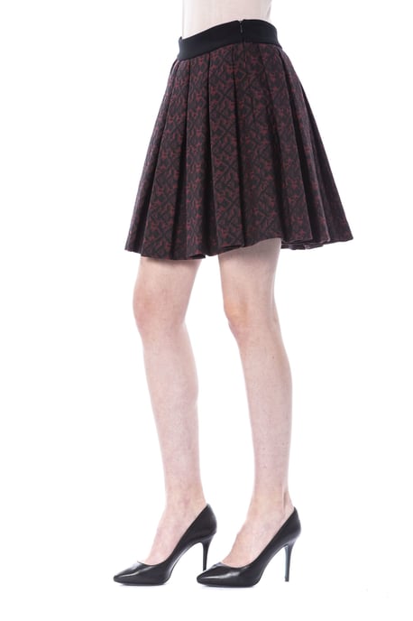 BYBLOS Women's Brown Cotton Skirt
