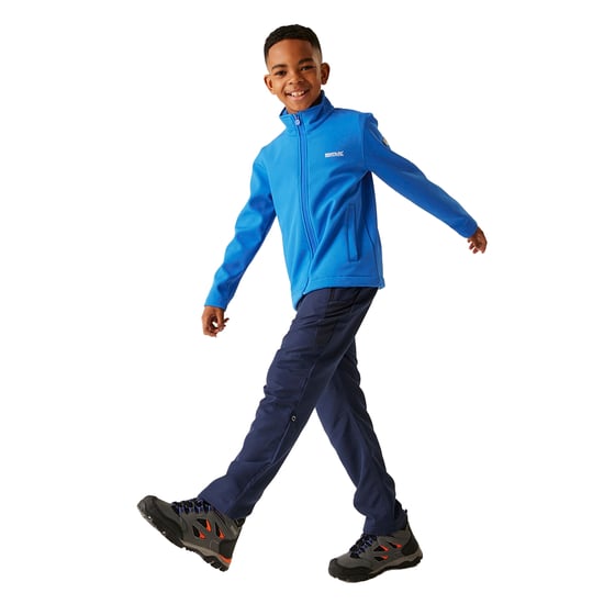Regatta Kinder/Kinder Cera Soft Shell Jas (Oxford Blauw) - Image 4