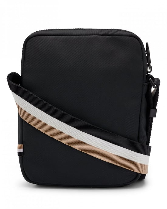 BOSS Orange Catch 3.0 Heren Crossbody Tas met Handtekening Gestreepte Riem - Image 4