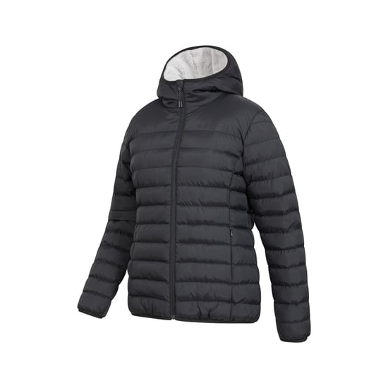 Mountain Warehouse Met imitatiebont gevoerde dames/dames jas (Zwart) - Image 3