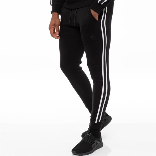 Heren Zwart Trainingspak Joggers| Enzo Designer Menswear - Image 3