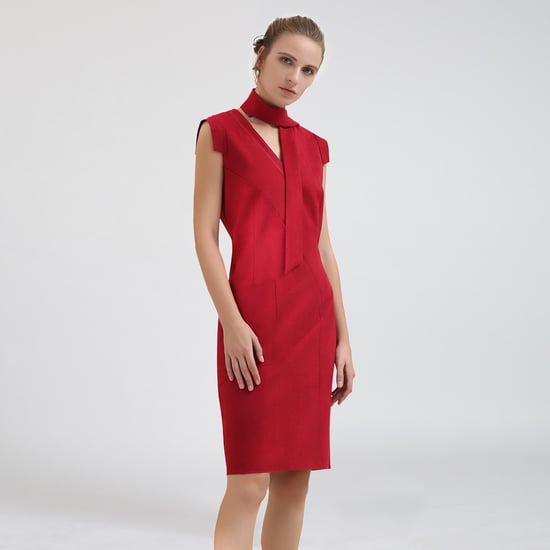 Stretch suede jurk - Image 3