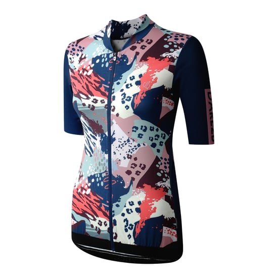 Dare 2B Dames/Dames AEP Stimulus III Animal Print Jersey (Marine/Multikleurig) - Image 3