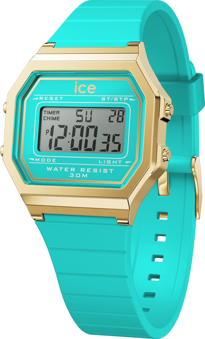 Ice Watch Ice Digit Retro - Blue Curacao Women's Blue Watch 022055