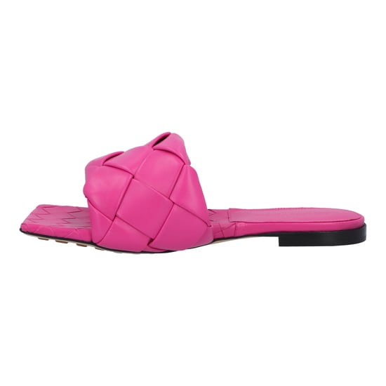 Bottega Veneta Lido Platte Sandalen roze - Image 3