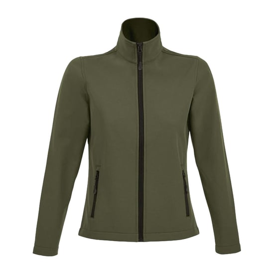 SOLS Dames/Dames Race Soft Shell Jas (Leger) - Image 1