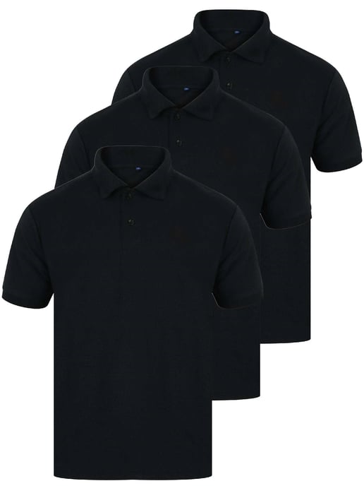 Kruze | Mens Polo Shirts (3 Pack)