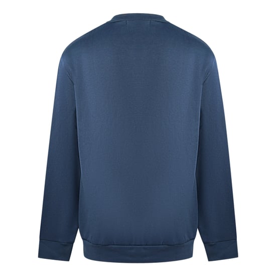 Cavalli Class Print Logo Marineblauwe Trui - Image 2