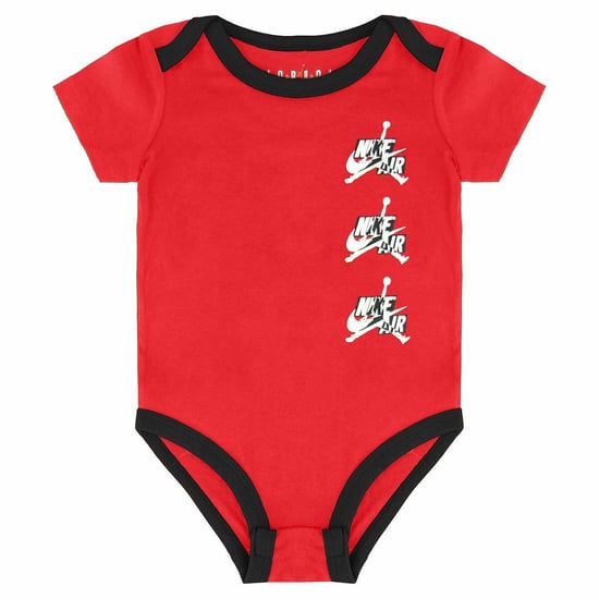 Nike Air Jordan 3 Pack Green Red Black Boys Infants Bodysuits DB7274 900
