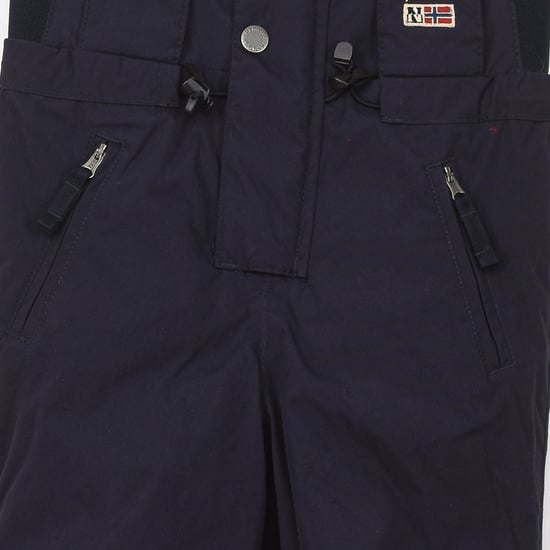 K COLBECK long snow pants adjustable with suspenders N0Y81W boy