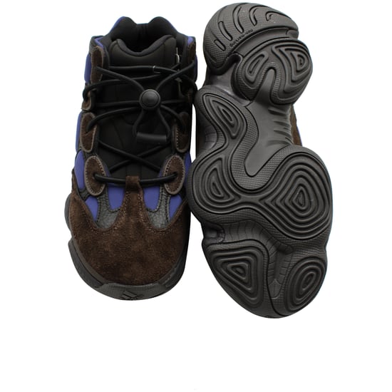 Yeezy 500 High Sneakers in Tyrian Synthetic - Image 5